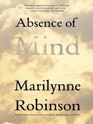cover image of Absence of Mind